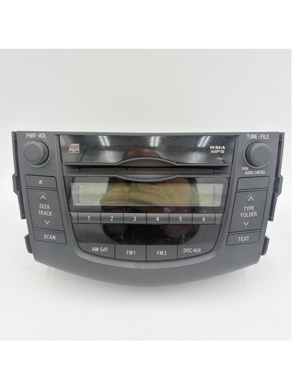 TOYOTA RAV4 2009-12 OEM RADIO 86120-0R071 11860 AM FM CD MP3 Untested